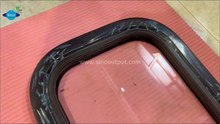 Sinooutput marine window aluminum alloy high quality glass waterproof and fireproof support customization.