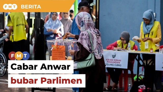 Pemimpin Bersatu cabar Anwar bubar Parlimen, uji mandat pada pilihan raya