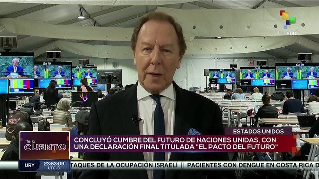 Concluyó la Cumbre del Futuro de las Naciones Unidas