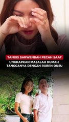 Tangis Sarwendah Pecah saat Ungkapkan Masalah Rumah Tangganya dengan Ruben Onsu