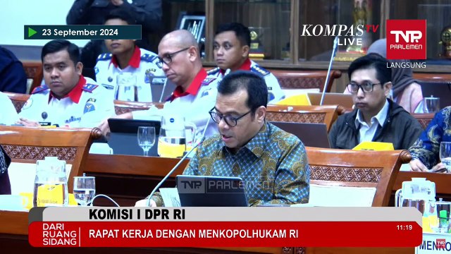 [FULL] Komisi I DPR Cecar Menko Polhukam hingga Kemenkominfo soal Dugaan Bocornya Data NPWP