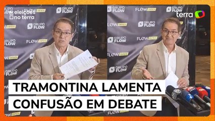 Tramontina lamenta episódio de agressão e desrespeito a regras durante debate
