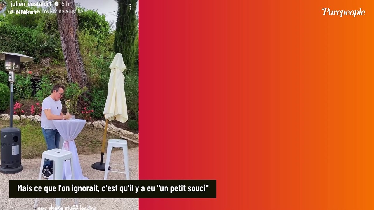 Benjamin Castaldi contraint de s'éclipser du mariage de son fils Julien : le souci qu'il a dû régler en urgence