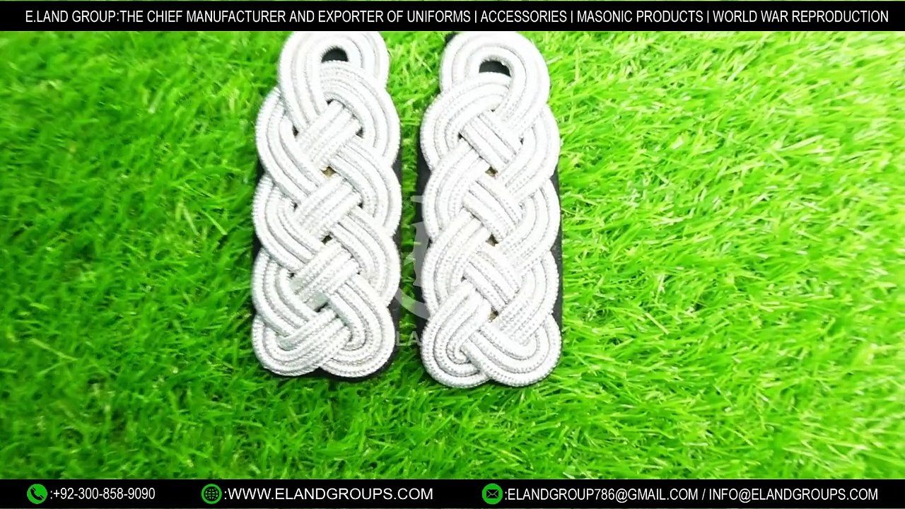 German Shoulder Boards, German Army Engineer Major Shoulder Board