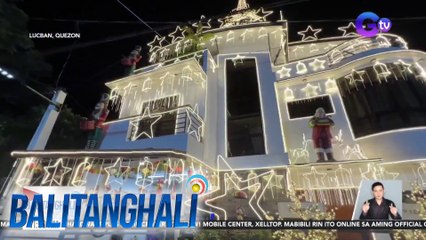 Agaw-pansing decoration at pamimigay ng regalo, maagang Christmas paandar ng isang pamilya | Balitanghali
