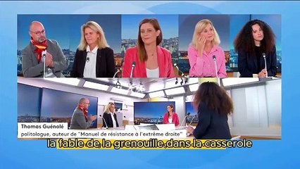 Le politologue d'extrême gauche, Thomas Guénolé affirme tranquillement sur France Info qu'il faut interdire le Rassemblement National et ses 11 millions d'électeurs car "ce parti incite à la discrimination et à la haine"