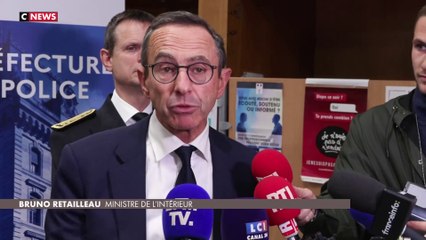 La Courneuve : premier déplacement pour le nouveau ministre de l'Intérieur Bruno Retailleau