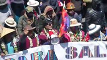 Evo Morales lanza ultimátum a Arce al término de masiva marcha en Bolivia