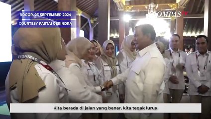 Prabowo: Selama Saya Berjuang Dengan Benar, Saya Minta Dukung Saya