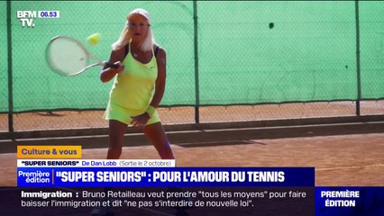 "Super seniors": un documentaire sur quatre seniors de plus de 82 ans passionnés de tennis