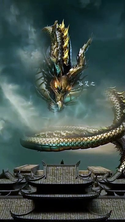 dragon viral short video