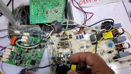 #159 HAIER DC INVERTER AC E7 ERROR CODE  SMPS SUPPLY FAULTY