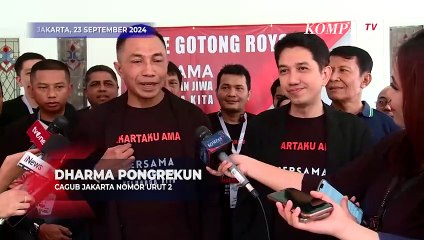 Makna Kaus Hitam Dharma-Kun saat ke KPUD Jakarta, Singgung Warna Jakmania