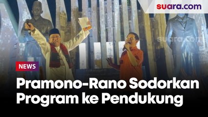 Pramono-Rano Sodorkan Program-program ke Pendukungnya, Diberi Nama Mpok Sarah hingga Pak Tile