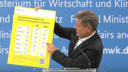 Habeck: "E-Autos lohnen sich"