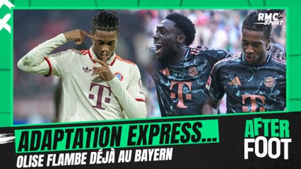 "La pression glisse sur lui", les premiers pas flamboyants d'Olise au Bayern