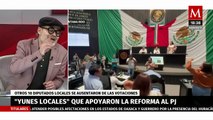 Además de los Yunes, ¿cuántos legisladores locales de oposición votaron a favor de la reforma al PJ?