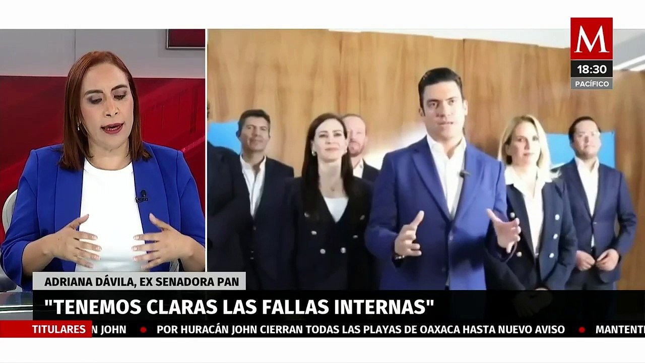 Los objetivos de Adriana Dávila en caso de ganar la dirigencia de Acción Nacional