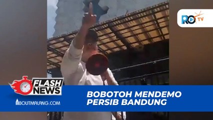 BOBOTOH MENDEMO PERSIB BANDUNG MENGENAI ISU PENGANIAYAAN SUPORTER