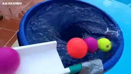 Marble Run Race ASMR Whirlpool _ Colorful Pop Tube _ Magic Slime Ball