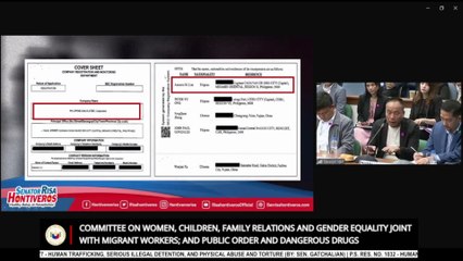 Sen. Hontiveros: Mr. Yang, hindi po ito nakakatawa