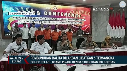 Pembunuhan Balita Terlakban, Polisi: Pelaku Utang Pinjol Pakai Identitas Ibu Korban