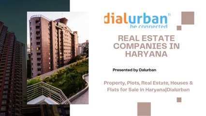 Real Estate Companies in Haryana