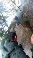 Il gardera un souvenir inoubliable de sa journée sensationnel en montagne !