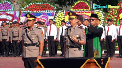 Ketua DPRD Kutim Hadiri Upacara Serah Terima Jabatan Kapolres Kabupaten Kutai Timur