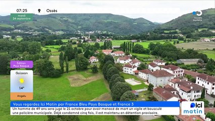 24/09/2024 - Le 6/9 de France Bleu Pays Basque en vidéo