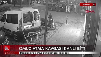 İstanbul'da gençlerin bıçaklı 'omuz atma' kavgası