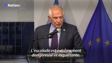 Frappes aux Liban : "Nous sommes au bord d'une guerre totale", avertit le chef de la diplomatie européenne