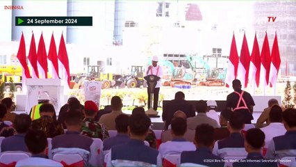 [FULL] Presiden Jokowi Meresmikan Injeksi Bauksit Perdana Smelter di Kalimantan Barat