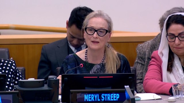 El potente alegato de Meryl Streep ante la ONU sobre la situación de las mujeres en Afganistán