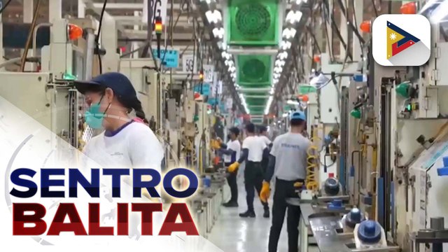 Manufacturing performance ng bansa, sumigla sa unang pitong buwan ng 2024 ayon sa PSA; Manufacturing industry, may malaking ambag sa 2nd Quarter GDP