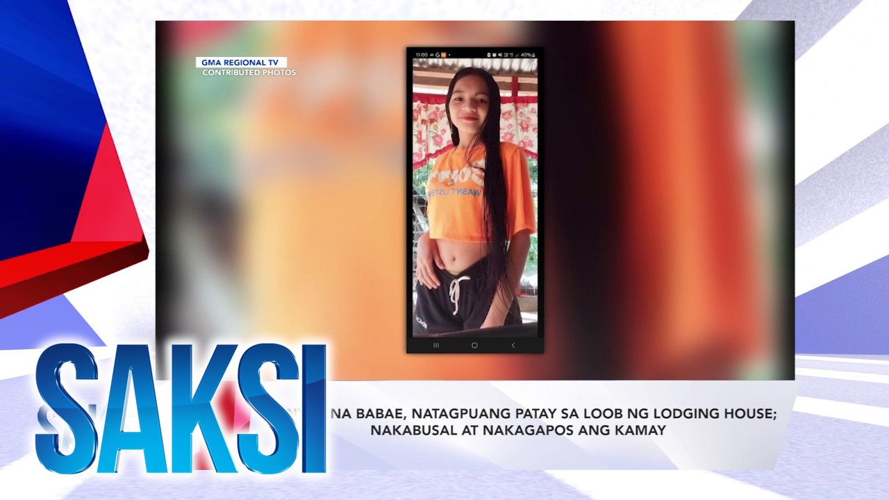 SAKSI RECAP: 18-anyos na babae, natagpuang patay sa loob ng lodging house; nakabusal at nakagapos ang kamay (Originally aired on September 23, 2024)