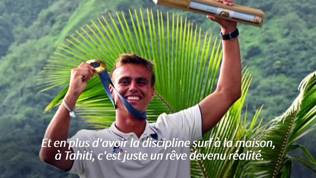 Surf: Kauli Vaast toujours sur son nuage après l'or aux JO