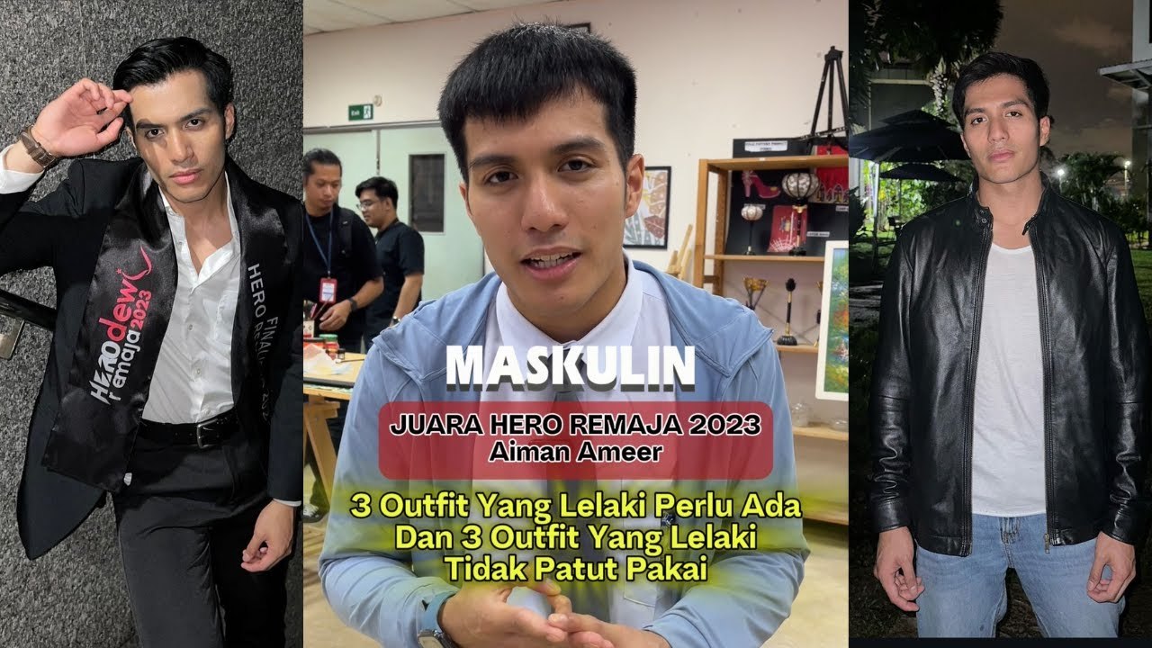 Outfit Yang Lelaki Perlu Ada Dan Outfit Yang LelakiTidak Patut Pakai