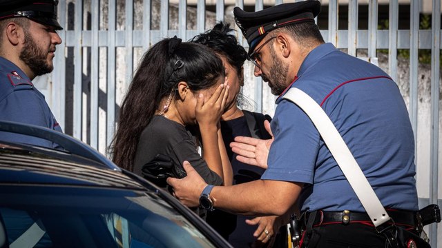 Sgombero ex hotel Cinecittà a Roma: perquisizioni e controlli tra le lacrime degli occupanti