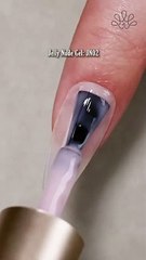 Halloween French Spider Web Cat Eye Nails