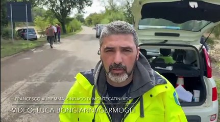 Il sindaco di Montecatini Vdc: "Ricerche senza sosta dei dispersi)