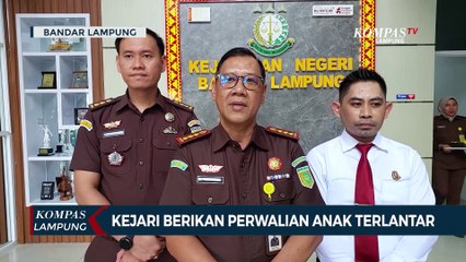 Kejari Berikan Perwalian Anak Terlantar di Bandar Lampung