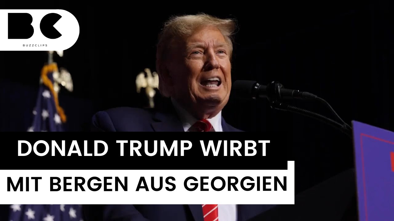 Fehlerhafte Wahlwerbung: Trumps Team blamiert sich in Georgia komplett