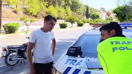 'Ehliyetimi yeni aldım, sisteme düşmemiş' diyen genç kız ceza yemekten kurtulamadı