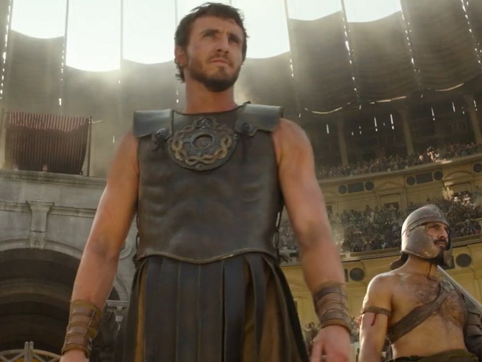 'Gladiator II': Neuer Trailer zeigt Mega-Action im Kolosseum
