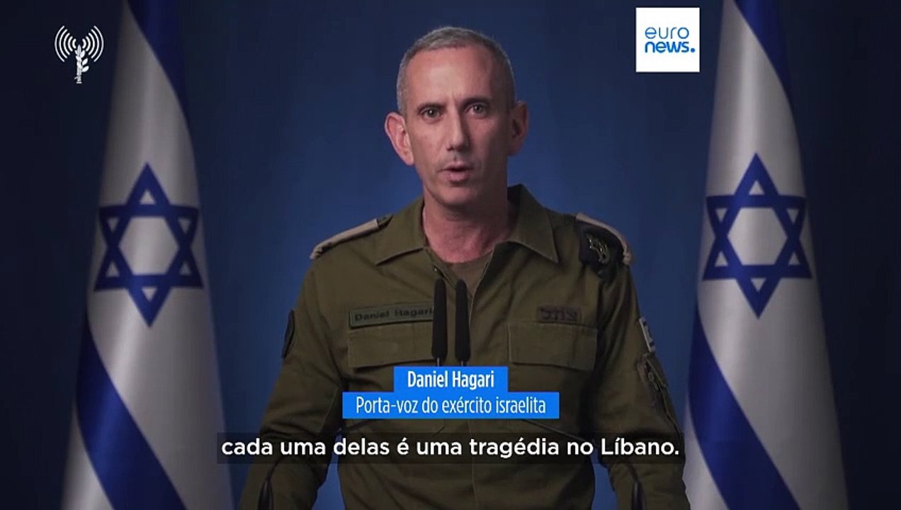 Ataques israelitas no Líbano fazem mais de 550 mortos e milhares de feridos