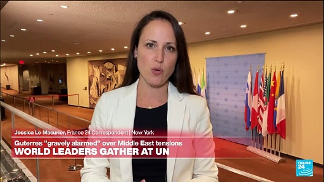 World leaders gather at UN as Mideast tensions explode