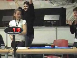 Nouveau record du monde rubik's cube