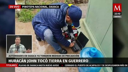 Denuncian derrame de petróleo de Pemex en Papantla. Paola Barquet, 23 de septiembre 2024