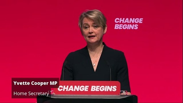 Home Secretary outlines plans for 'safer streets'